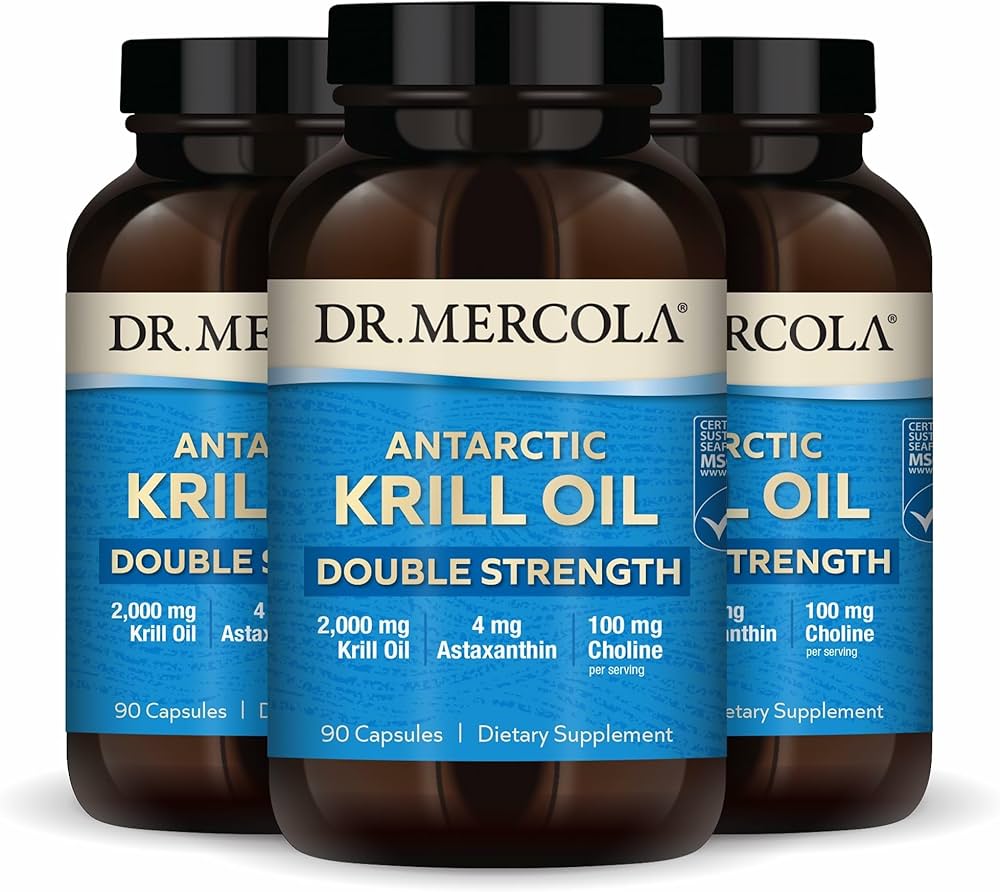 Dr. Mercola Antarctic Krill Oil – 1,000mg, 60 Caps (30 Servings) product image used for DailyStack product-card identification