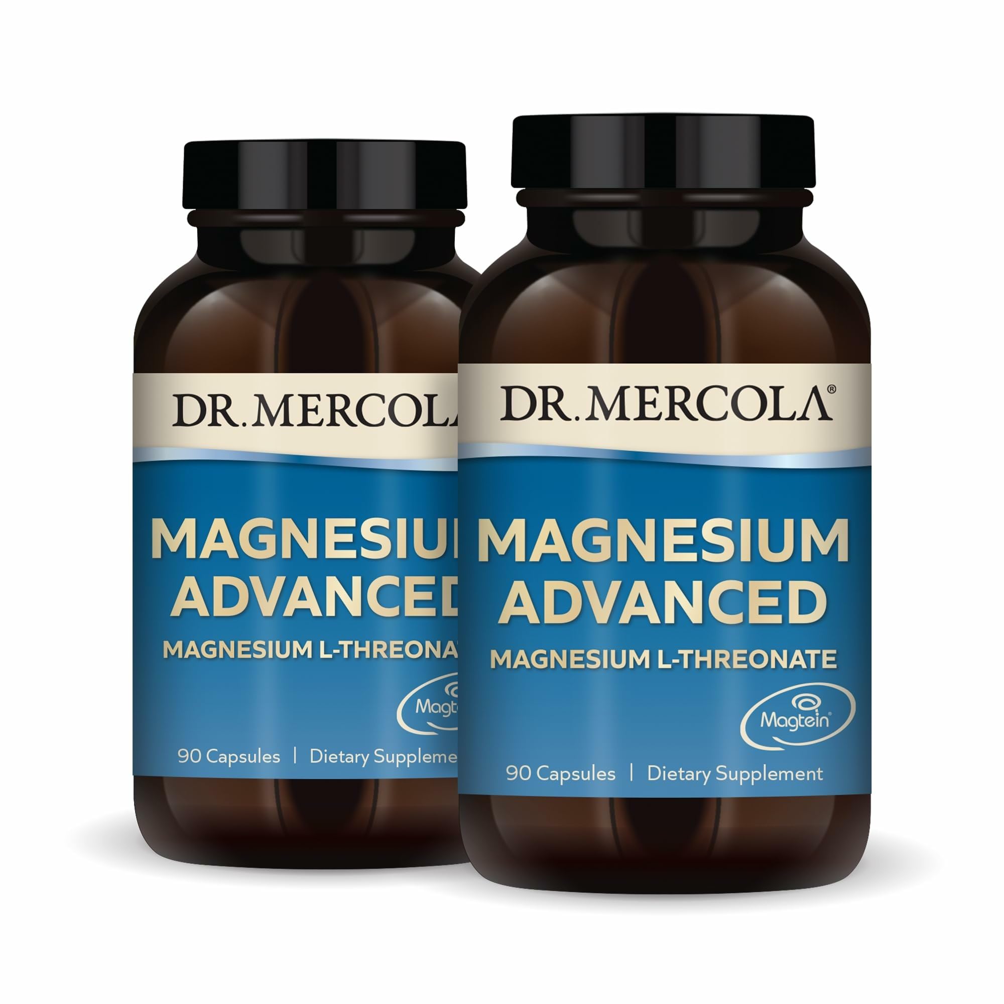 Dr. Mercola Magnesium L-Threonate (Advanced) – 2,000mg Magtein, 90 Caps product image used for DailyStack product-card identification