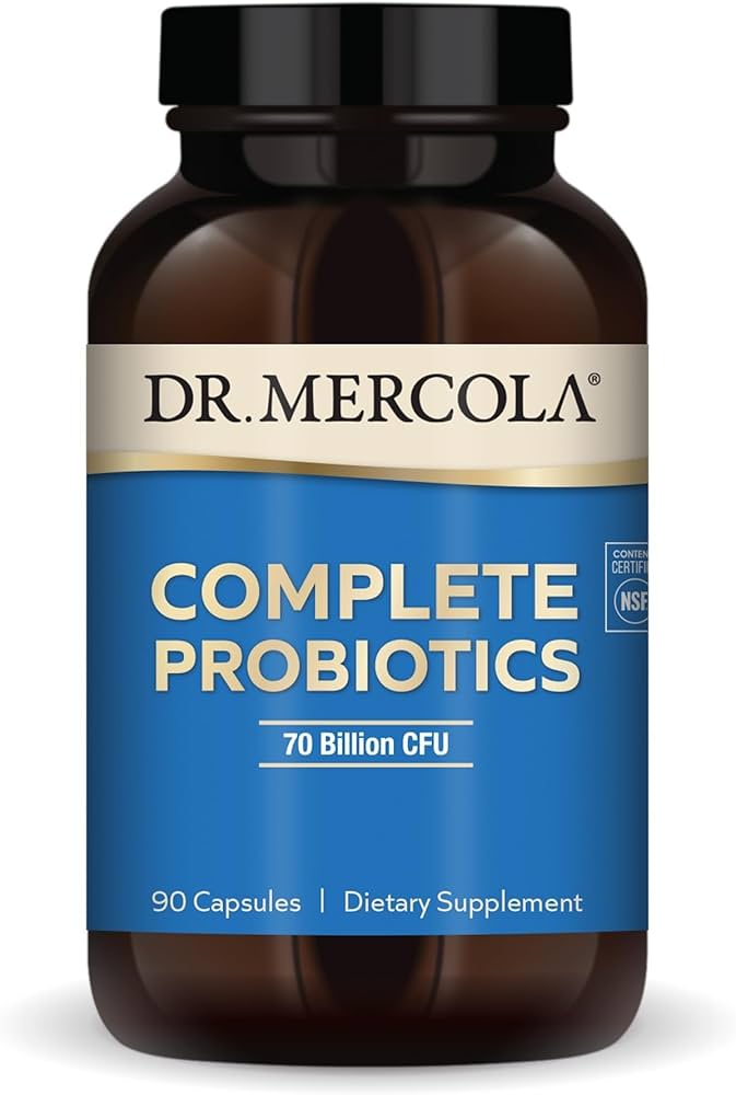 Dr. Mercola Complete Probiotics – 70 Billion CFU, 90 Caps product image used for DailyStack product-card identification